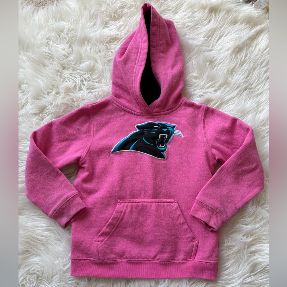 Little girls Carolina panthers hoodie